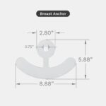 Pansament siliconic cicatrici pentru zona sanilor Scar Fx Ancore - 2 buc. - imagine 3